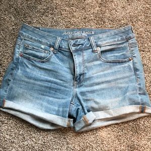 American Eagle Midi Jean Short